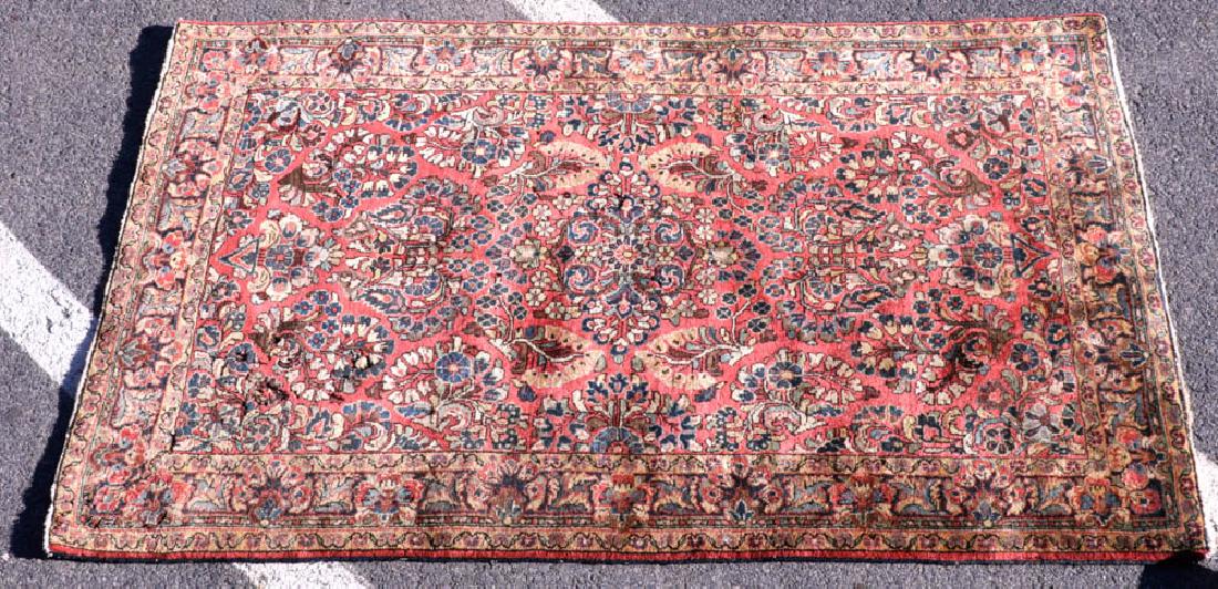 Antique Persian Sarouk Rug (1 of 4)