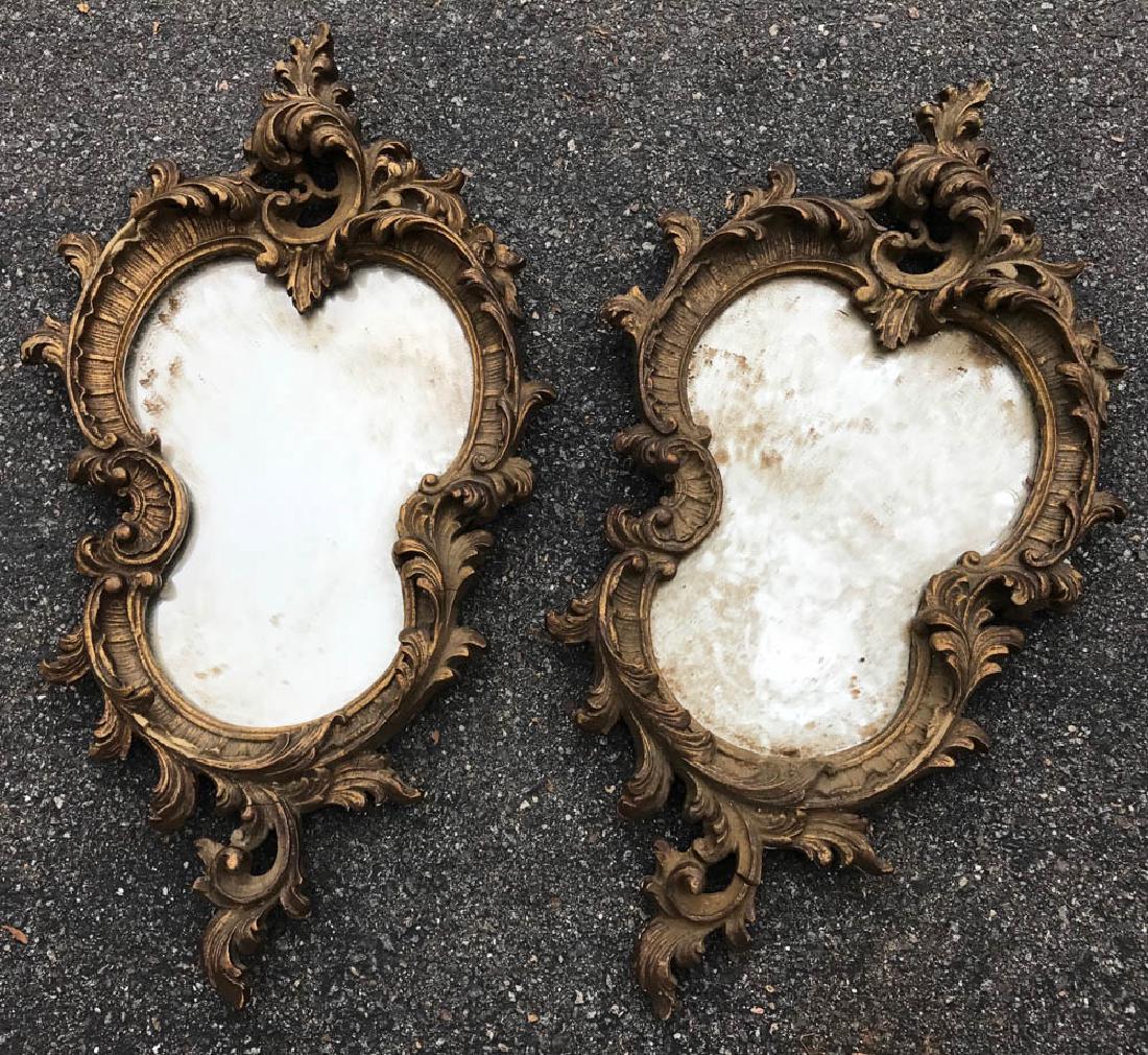 Pr of Continental Gilt Mirrors (1 of 2)