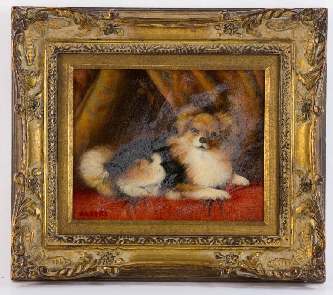 Portrait of Small Dog, Oil on Canvas (1 of 5)