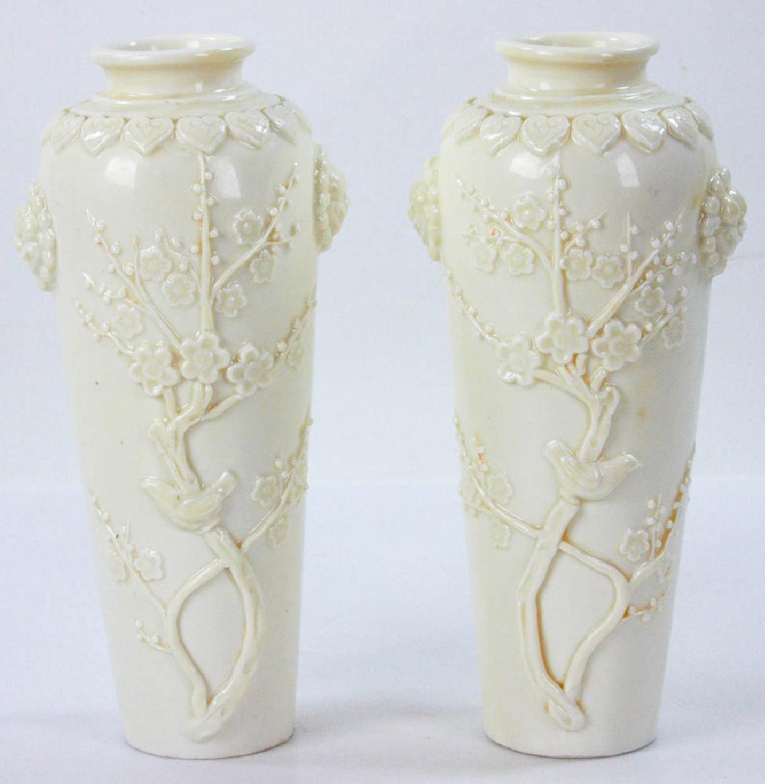 Pair of Blanc-de-Chine Porcelain Vases (1 of 7)