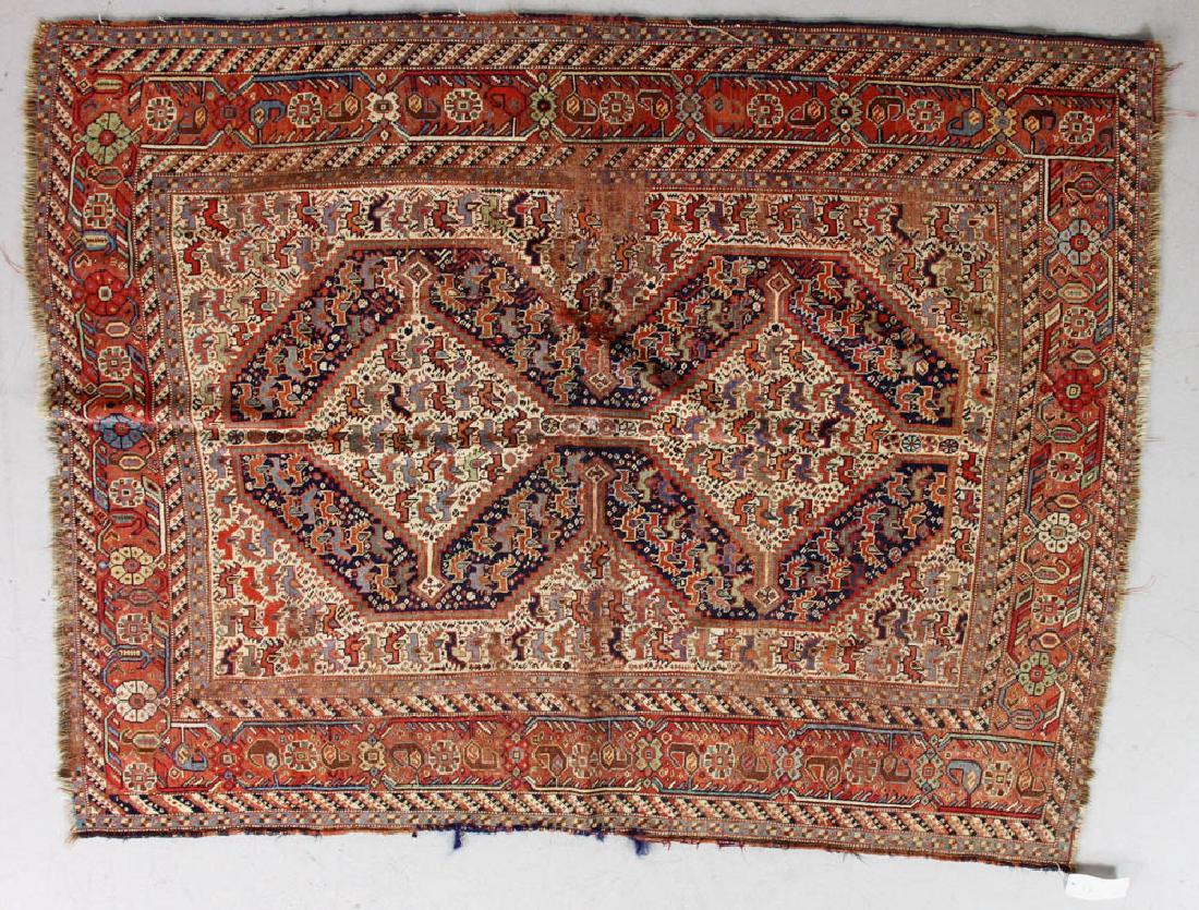 Antique Persian Shiraz Rug (1 of 4)