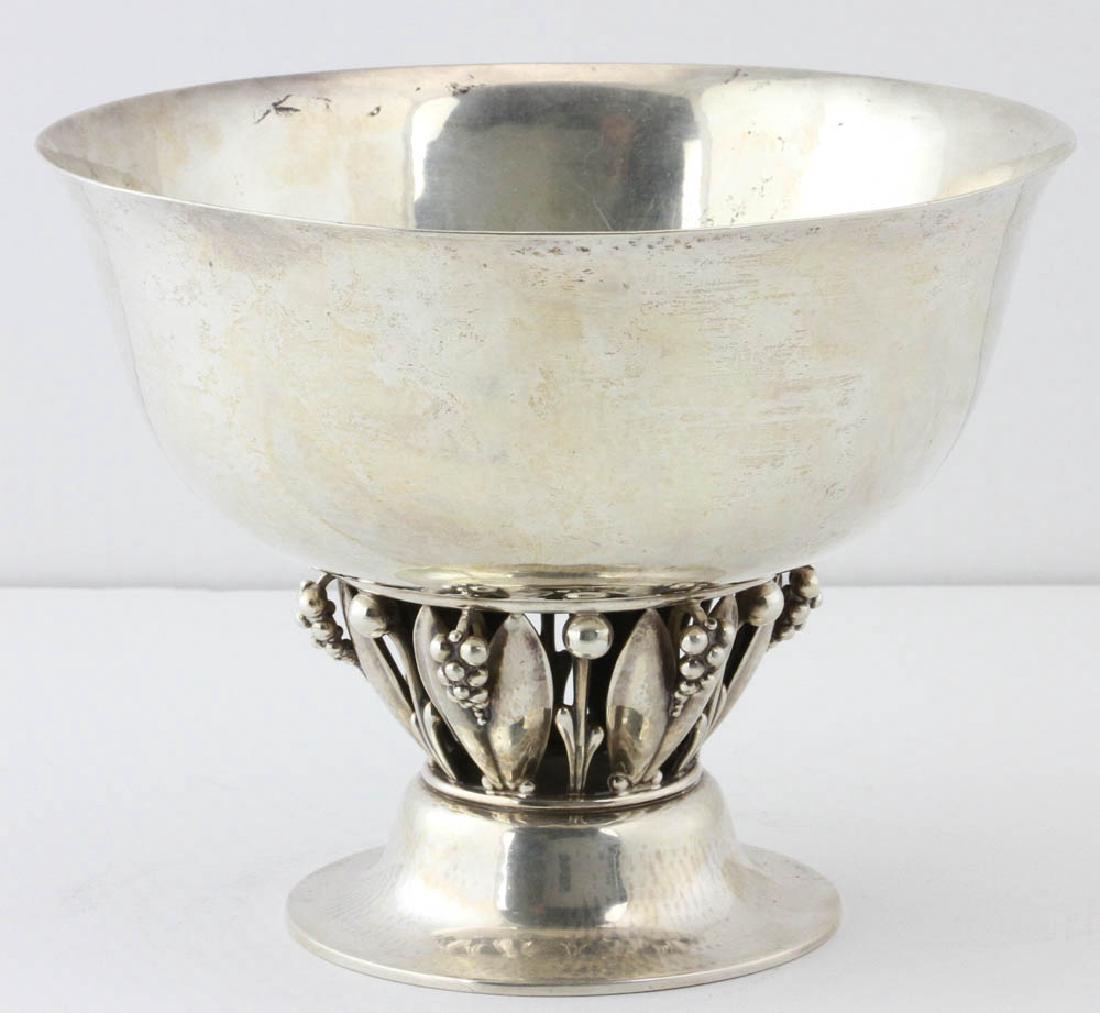 Georg Jensen Sterling Footed Bowl (1 of 12)