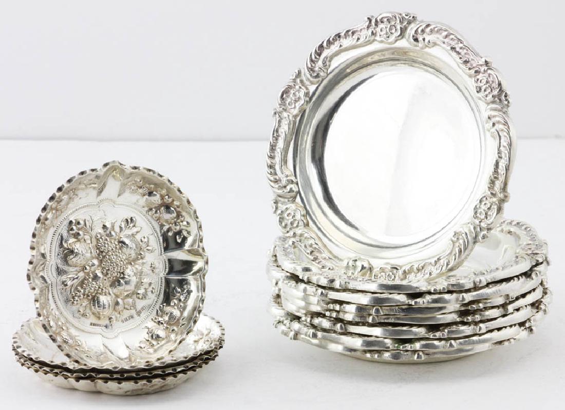 Lot of Sterling Coasters, German Dishes (1 of 4)