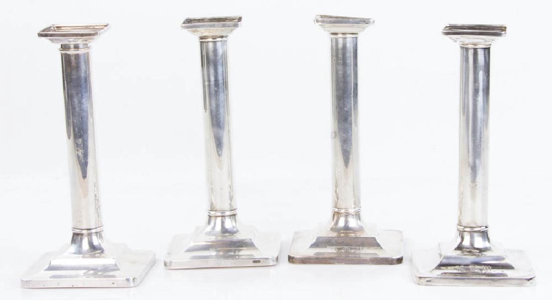 Set of (4) Tiffany & Co. Sterling Candlesticks (1 of 7)
