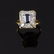 Ladies 14k Gold Sapphire & Diamond Ring