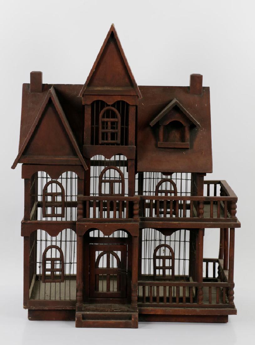 Lovely Old Victorian Architectural Birdcage (1 of 6)