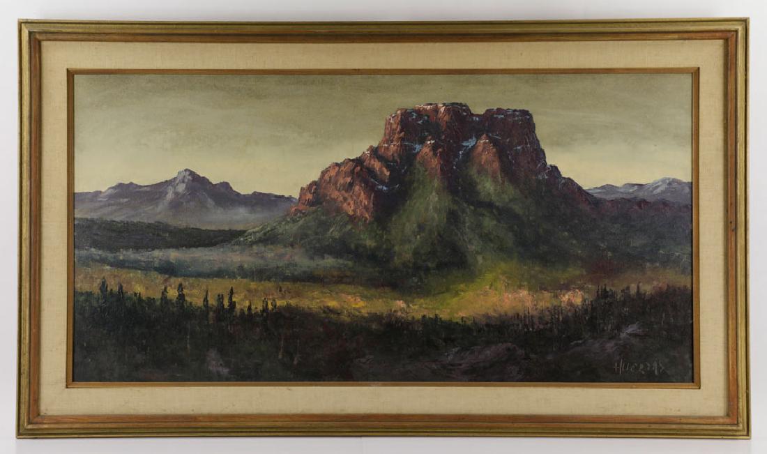 Segundo Huertas, Western US Mesa, Oil on Canvas (1 of 8)