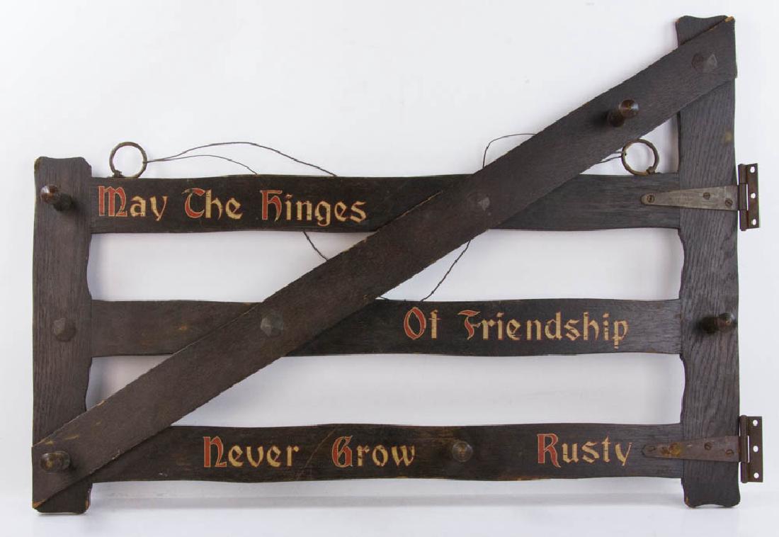 Stickley Bros. Garden Gate Hat Rack (1 of 4)