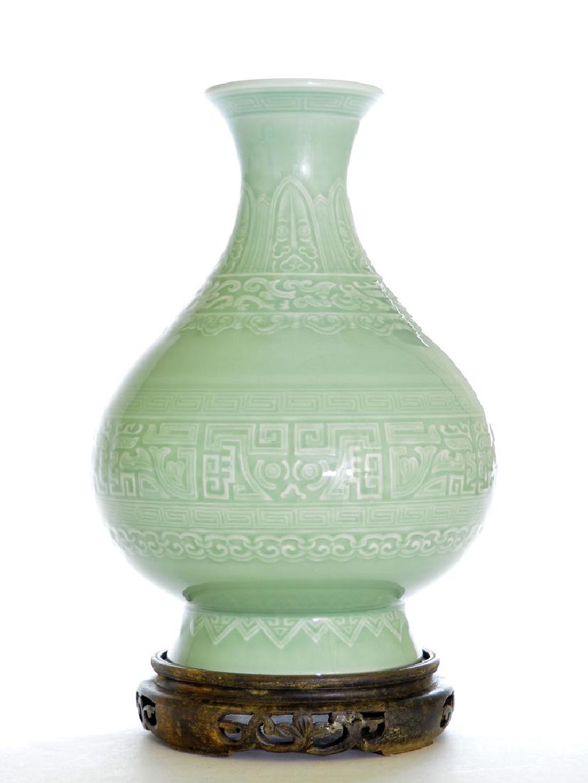 Chinese Celadon Vase (1 of 8)