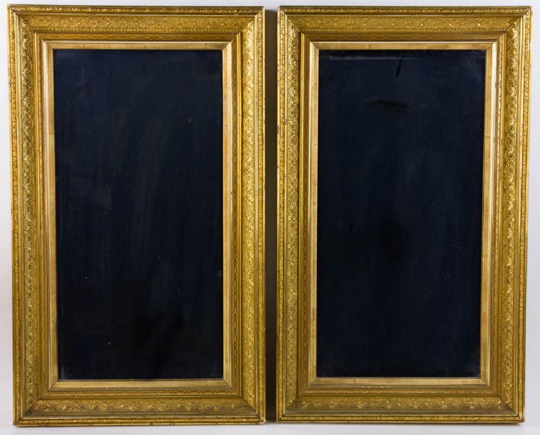 Pair of Late 19th Century Gold Leaf Mirrors (1 of 5)