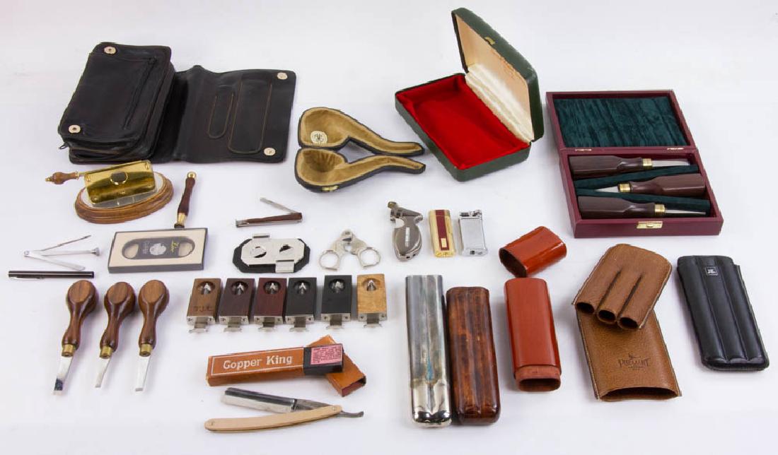 Large Collection of Cigar & Pipe Accessories (1 of 10)