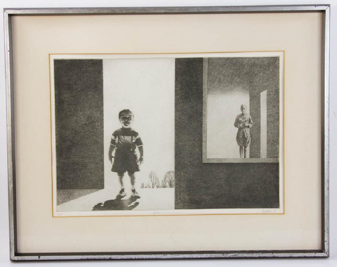 Peter Milton, Return 69, Etching (1 of 5)