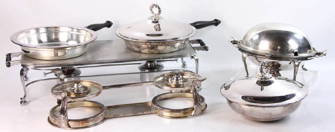 Large Collection of Silverplate Holloware (1 of 11)