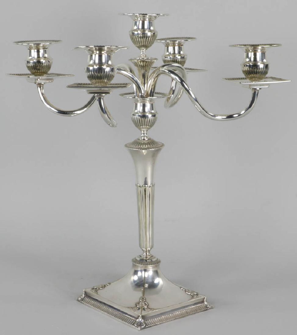 Tiffany & Co. Silverplate 5-Light Candelabrum (1 of 6)