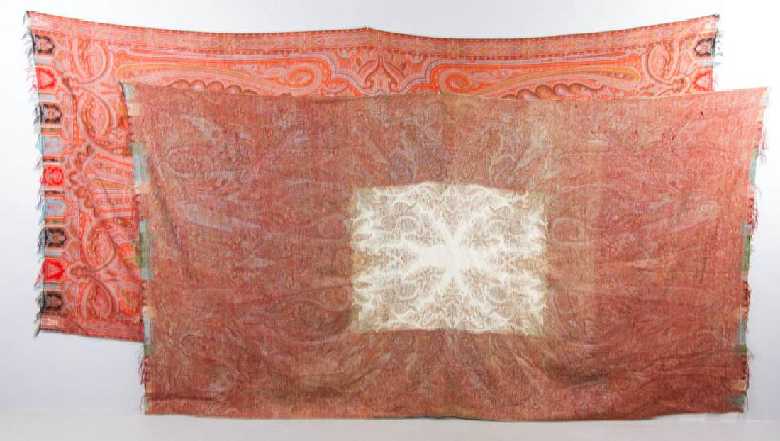 Two Large Paisley Tablecloths (1 of 10)