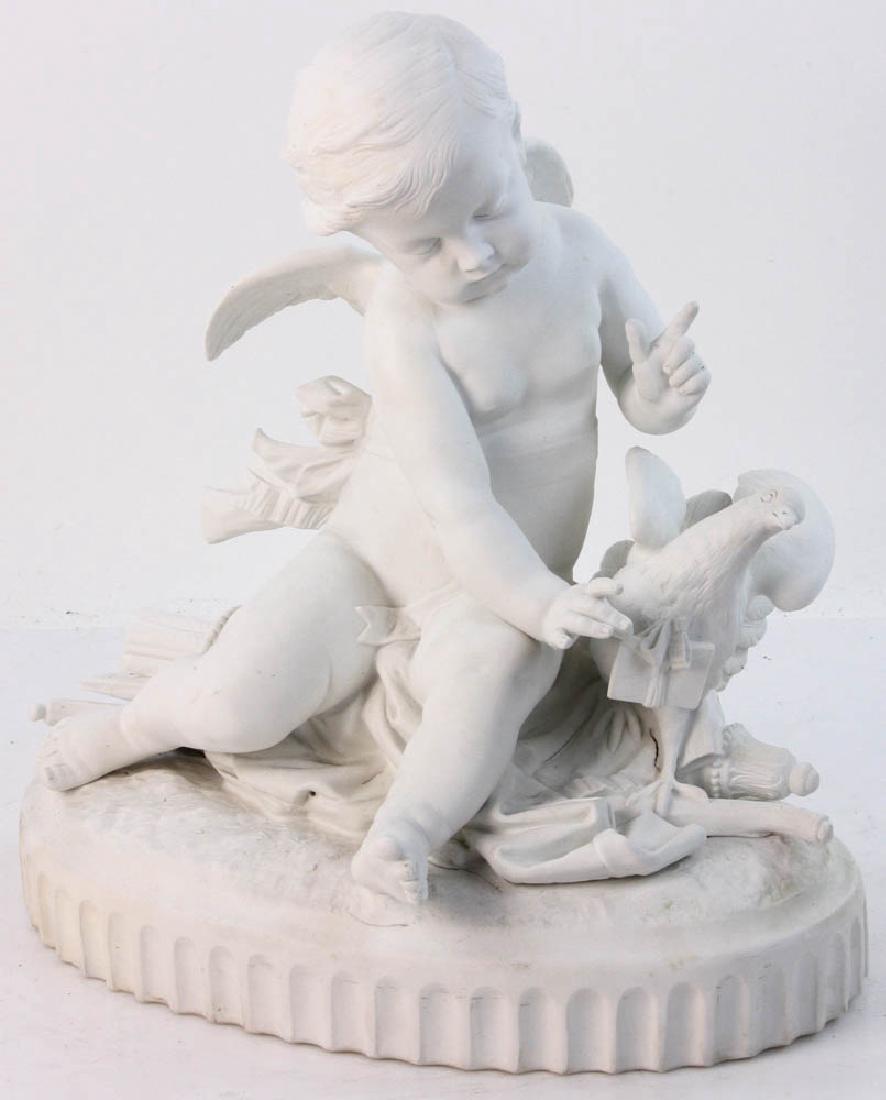 19th C. Bisque Figure (1 of 9)