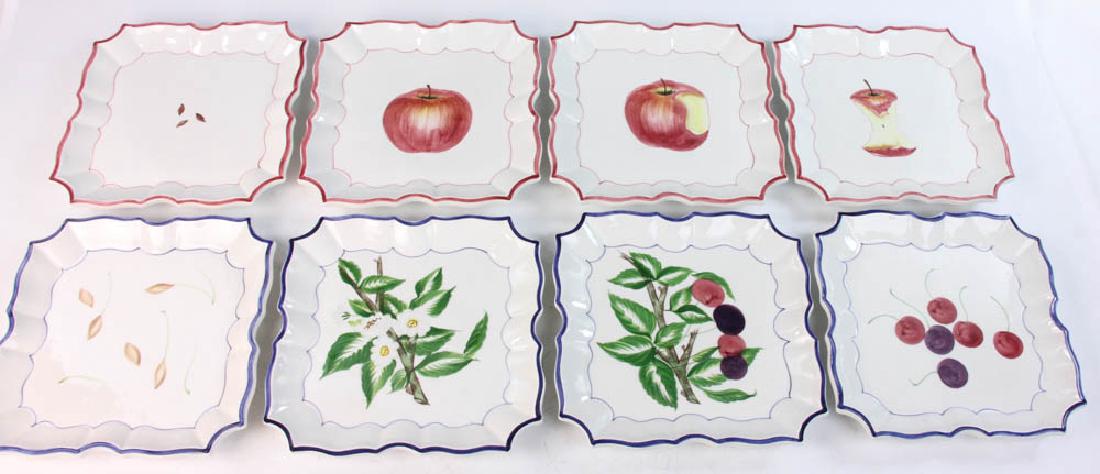 Italian Vietri Glazed Pottery Plates (1 of 10)
