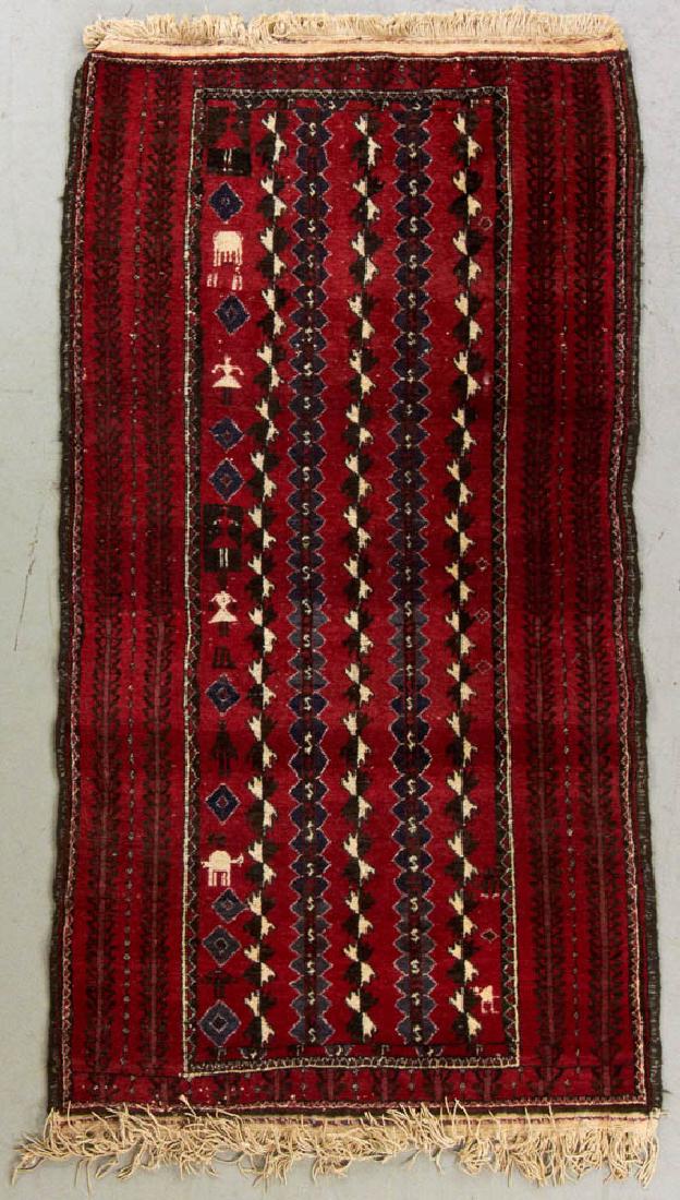 Semi-antique Persian Baluch Rug (1 of 5)