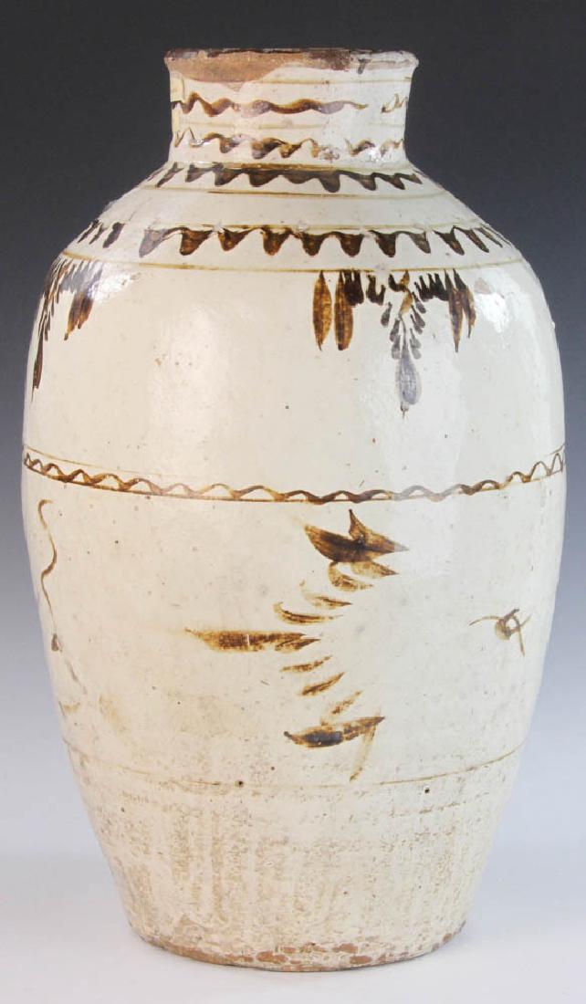 17th C. Chinese Glazed Urn (1 of 9)
