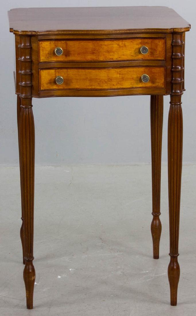 19th C. Birdseye Maple & Mahogany Stand (1 of 10)