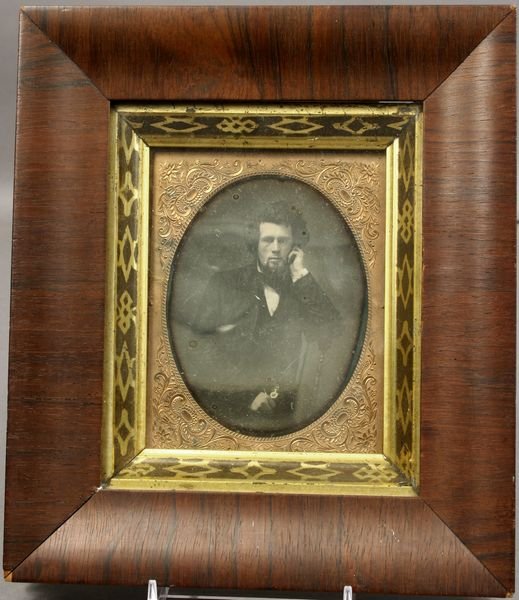 19th C. HALF PLATE DAGUERREOTYPE OF SCHOLAR