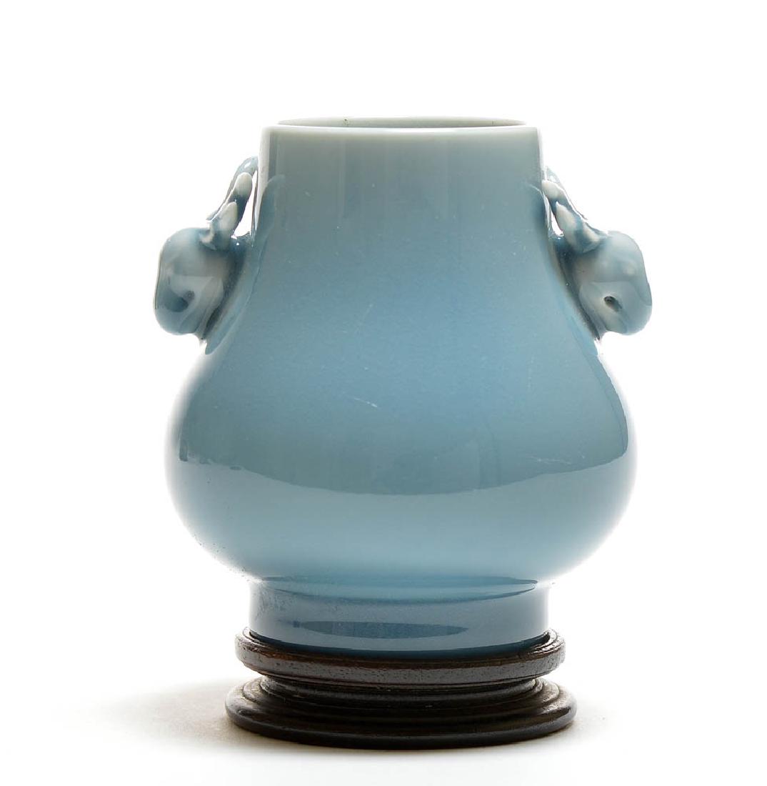 Elegant Chinese Clair-de-Lune Vase (1 of 5)