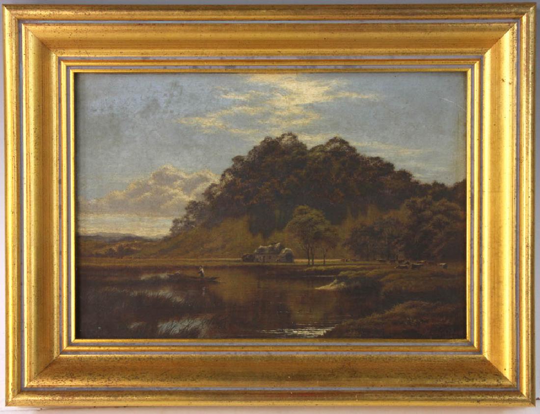 H. W. Gilbert Oil on Canvas (1 of 5)