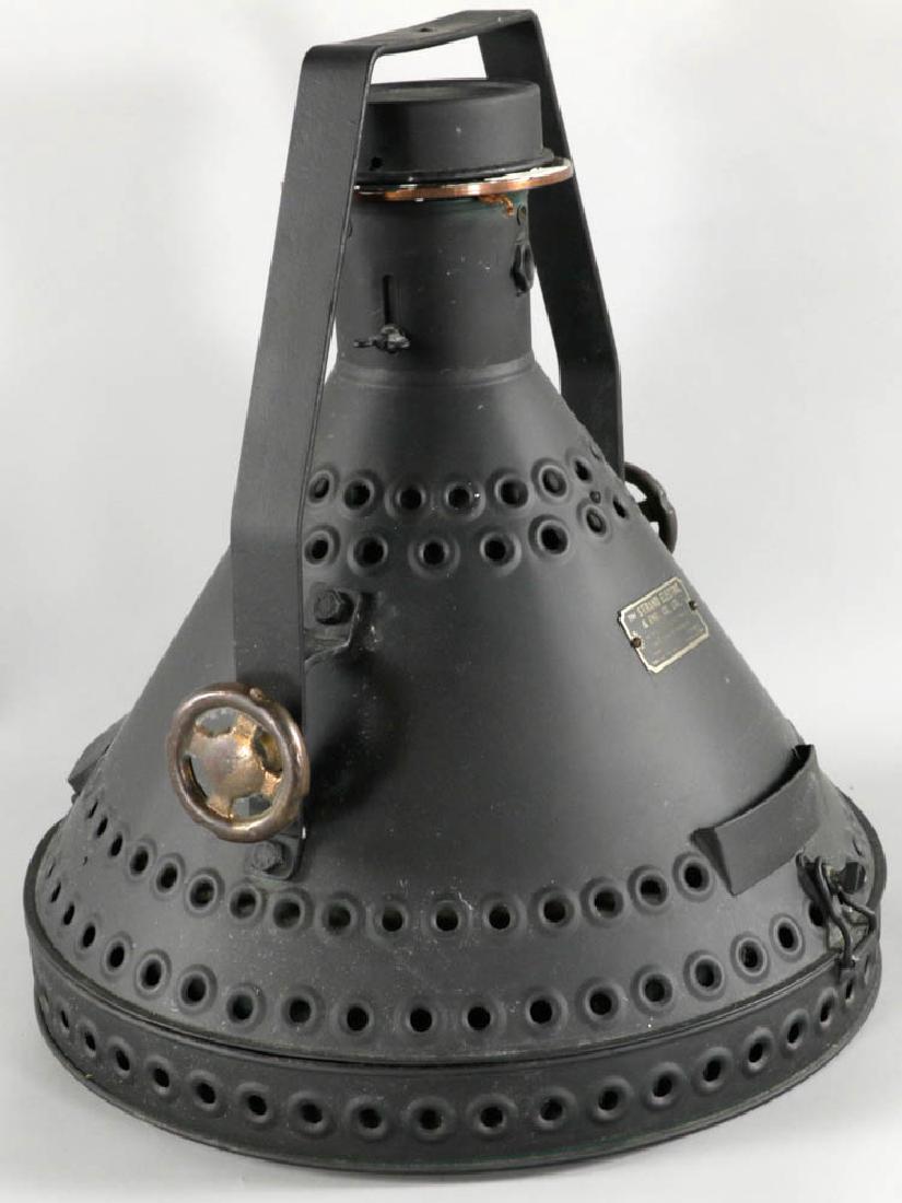 Large Vintage Tin Movie Set Light (1 of 5)