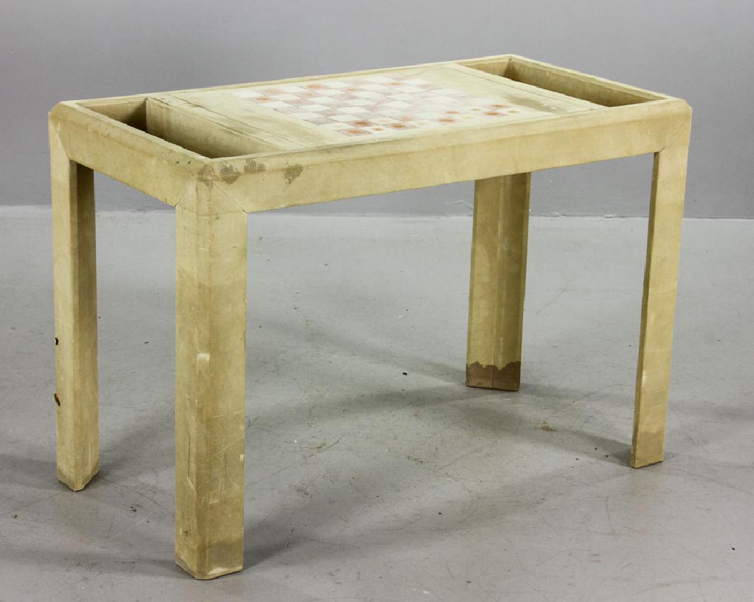 After Karl Springer Game Table (1 of 6)