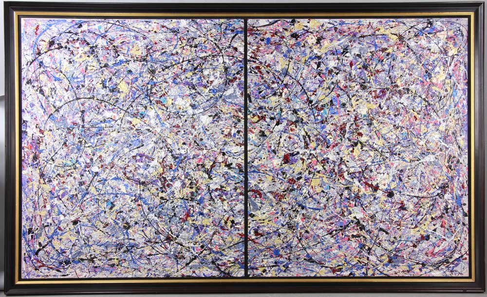 Rita Cohen, Abstract Acrylic on Canvas (1 of 8)