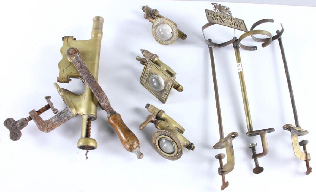 English Brass Bar Accessories (1 of 11)