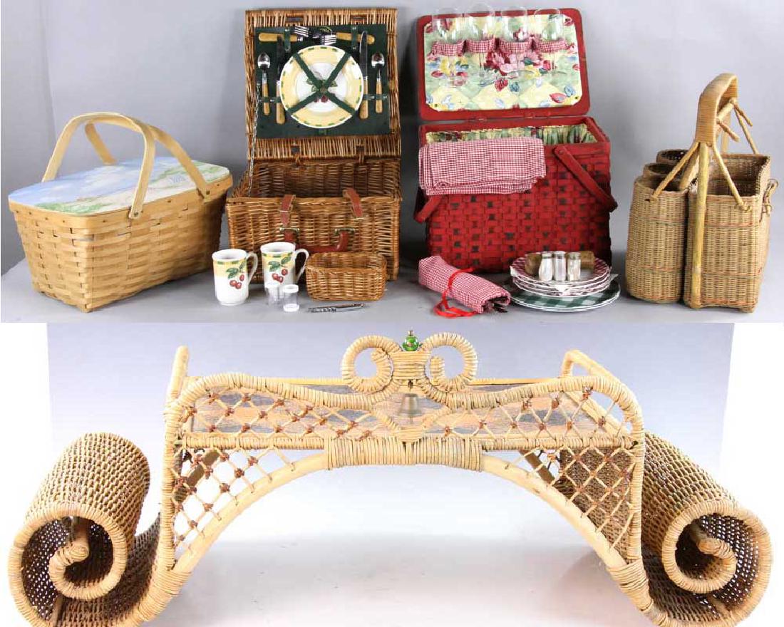 Picnic Basket and Trays (1 of 7)
