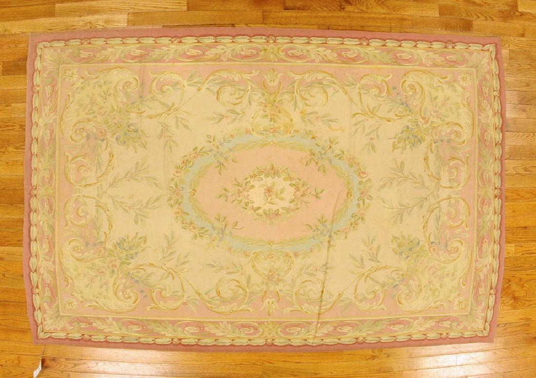 French Aubusson Tapestry Rug (1 of 5)