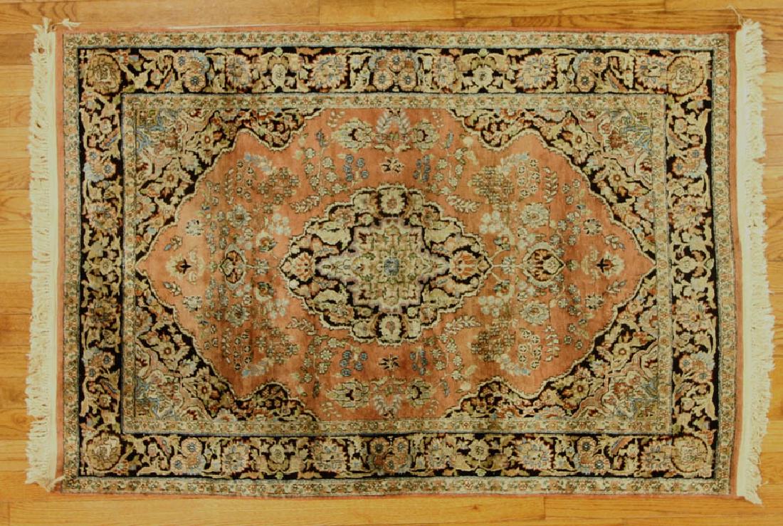 Fine Sino Silk Tabriz-style Rug (1 of 5)