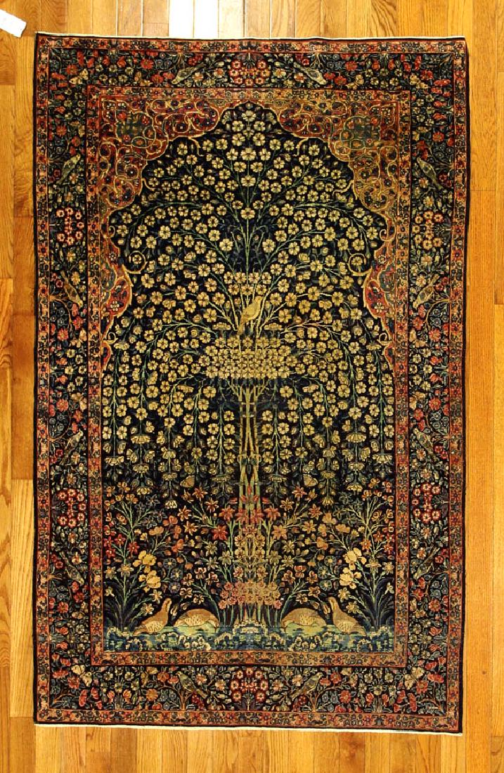 Antique Persian Lavar Kerman Rug (1 of 6)