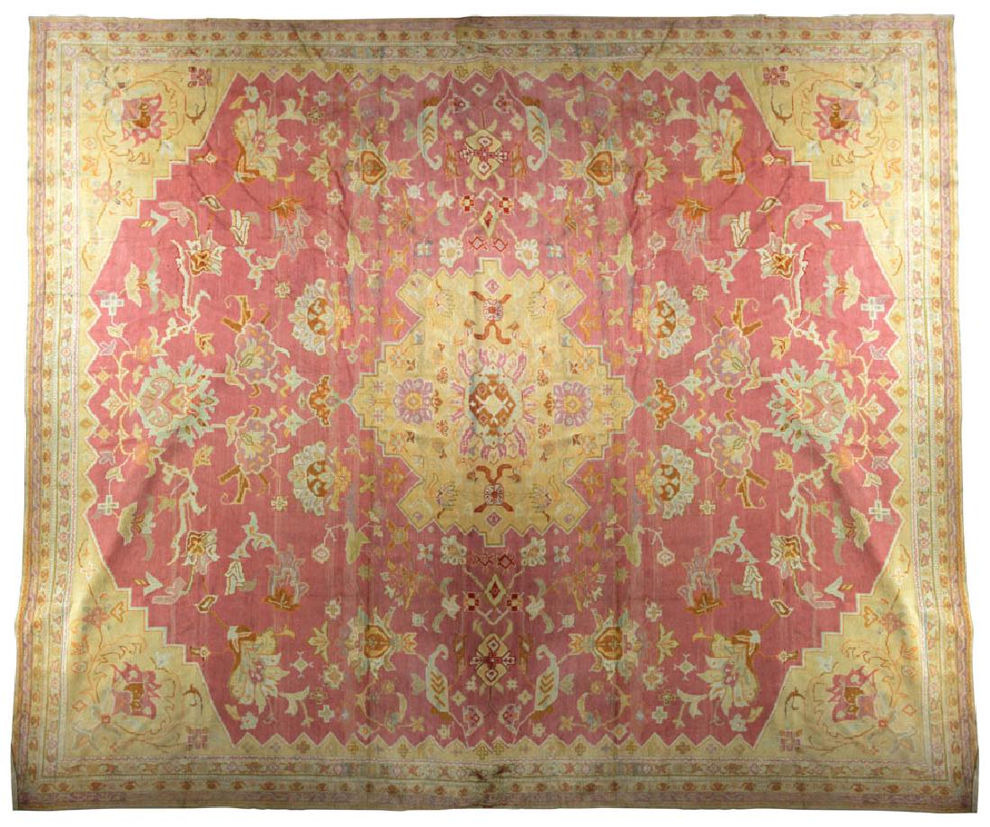 Antique Oushak Palace Size Rug (1 of 6)