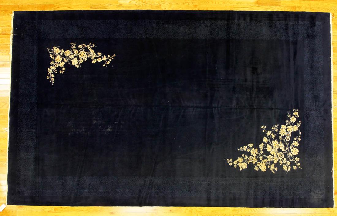 Chinese Peking Deco Blue Rug (1 of 5)