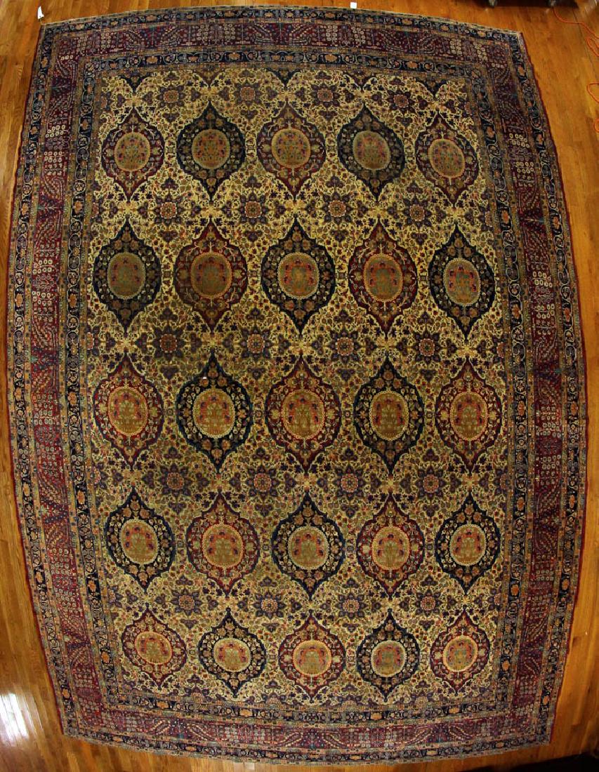 Antique Lavar Kerman Rug (1 of 5)