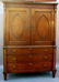 139: Early 19th C. Continental Oak Linen Press