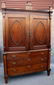 139: Early 19th C. Continental Oak Linen Press - 4