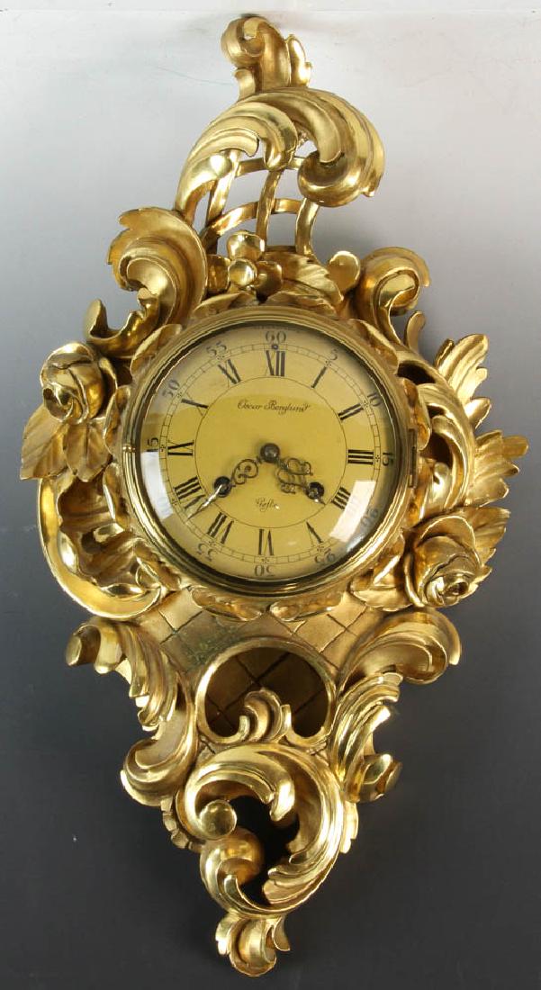 Louis XVI Style Swedish Wall Clock (1 of 10)