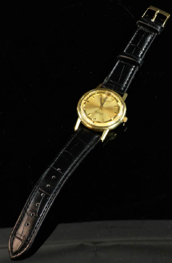 Men's 18k Gold Longines Conquest Watch (1 of 5)