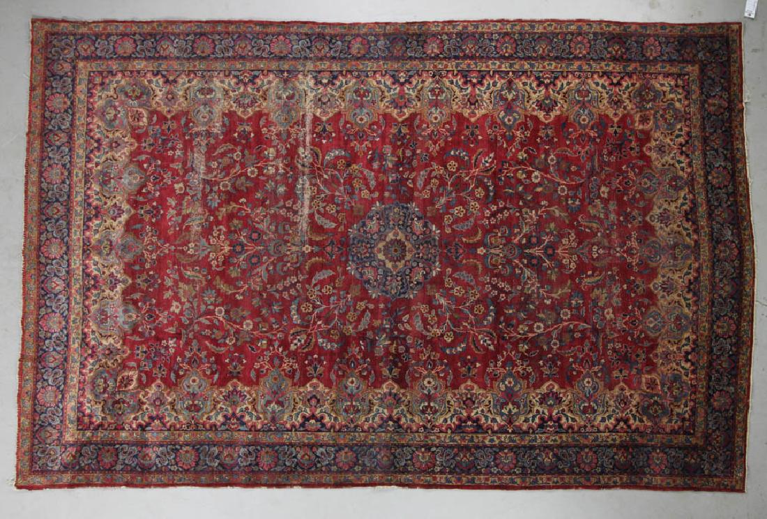 Antique Persian Lavar Kerman Rug (1 of 4)