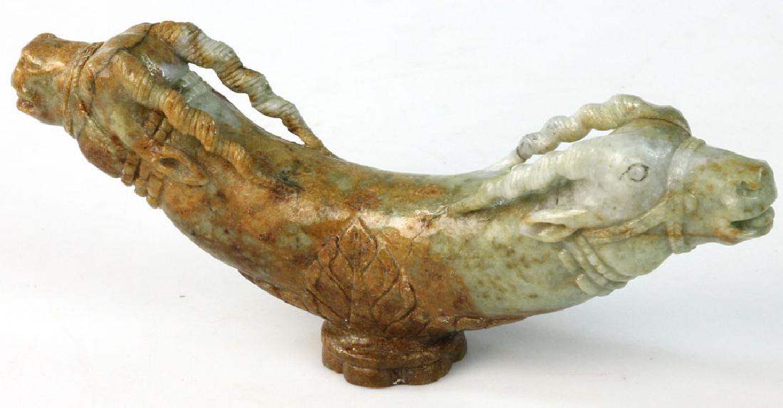 Mughal Style Jade Zafar Takieh Handle (1 of 8)