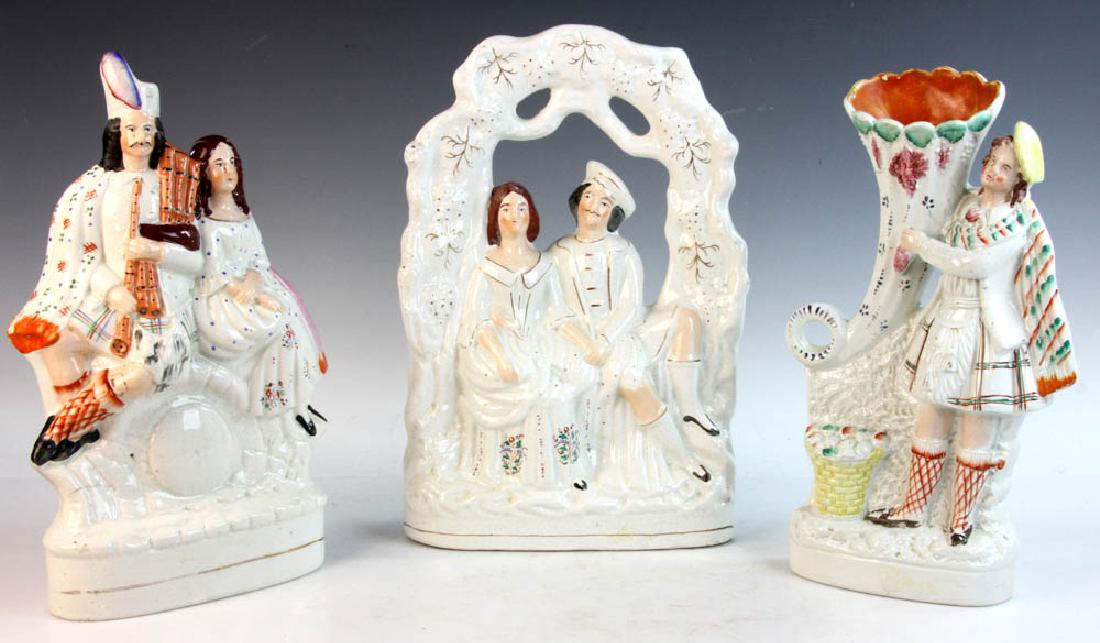 Group of 19thC Staffordshire Figures (1 of 8)