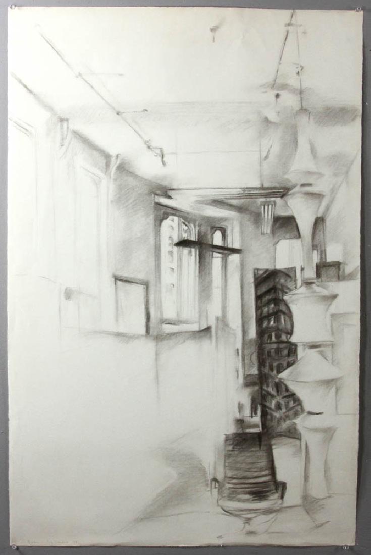 Michael Mazur, NY Studio, Print (1 of 4)