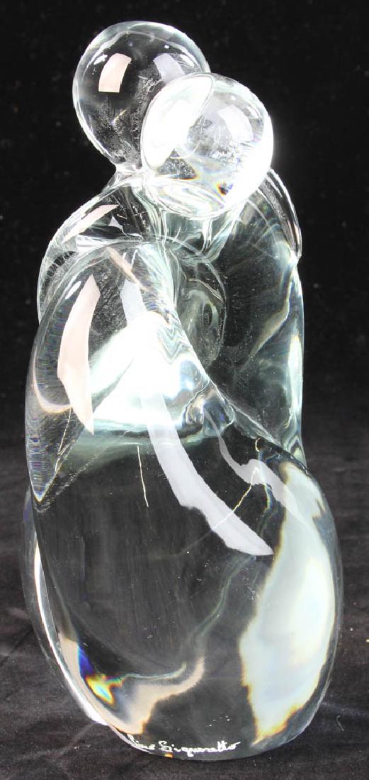 Pino Signoretto Crystal Glass Sculpture (1 of 6)