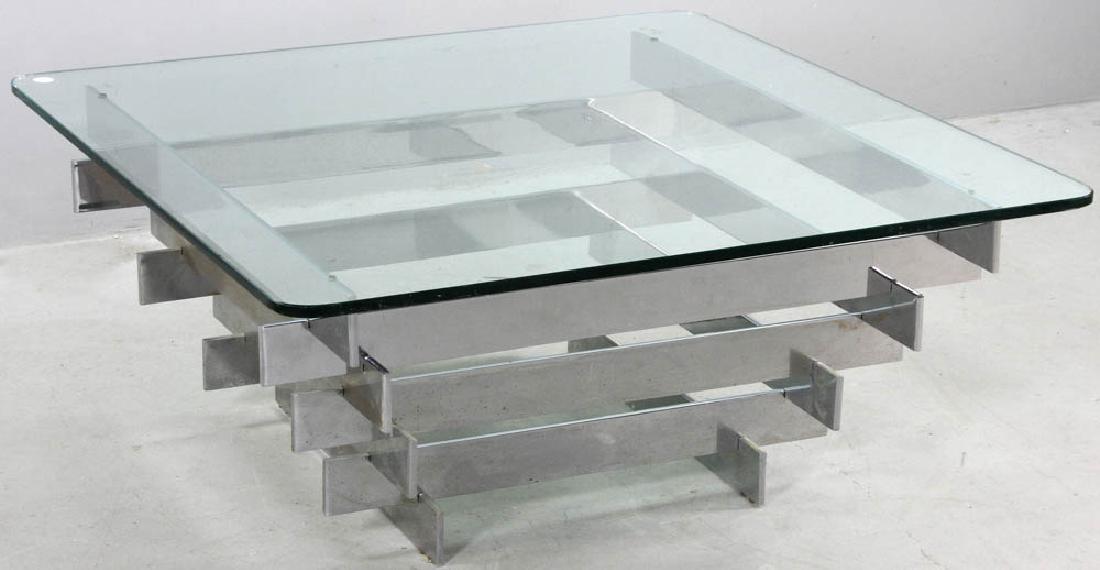 Mid Century Cityscape Coffee Table (1 of 5)