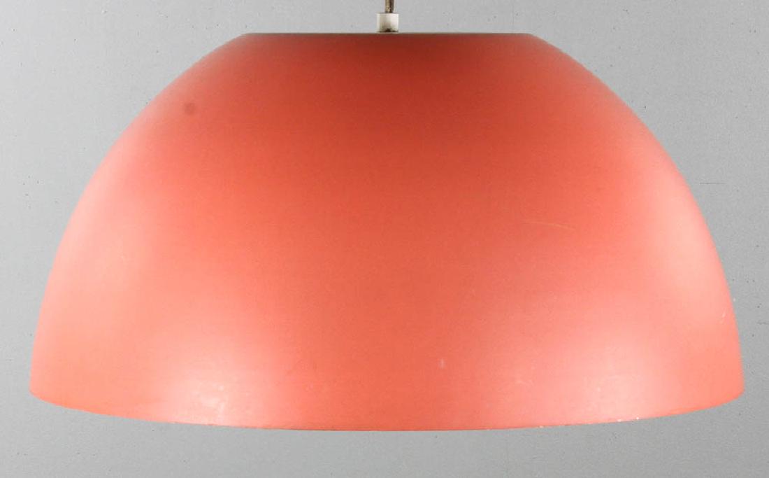 Mid Century Dome Pendant Light: Mid century dome pendant light, circa 1965.