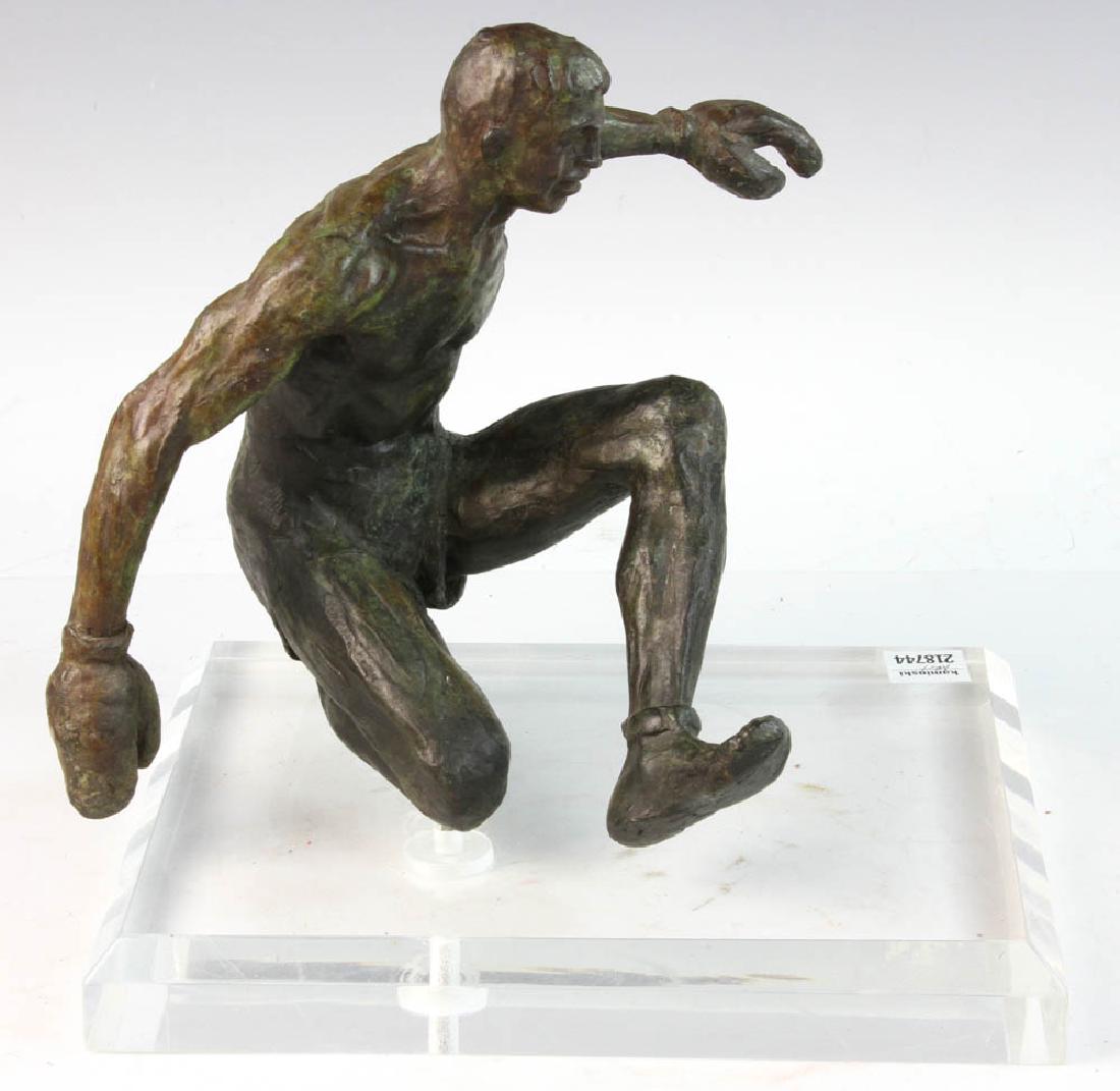 Joe Brown, Bronze Sculpture of Boxer (1 of 8)